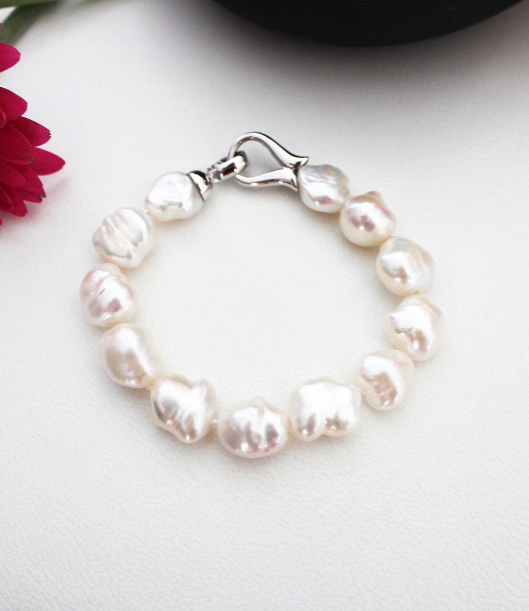 Baroque Freshwater Nugget Pearl Bracelet, Elegant and Classic Yet Quietly Unusual discount